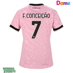 Juventus Francisco Conceicao #7 Replika Udebanetrøje Dame 2026-27 Kortærmet